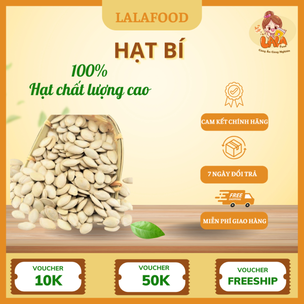 Hạt Bí Rang Lalafood – Bùi Thơm Tự Nhiên, Giàu Dinh Dưỡng - Hình ảnh 2