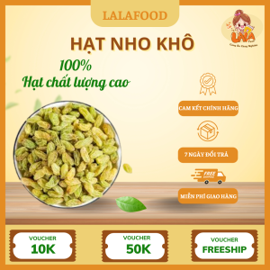 Nho Khô Lalafood – Ngọt Tự Nhiên, Bổ Dưỡng Mỗi Ngày
