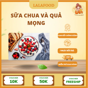 Sữa chua và quả mọng Lalafood